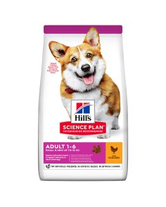 Hills Science Plan Adult Small & Mini Chicken Dry Dog Food 6kg 604233