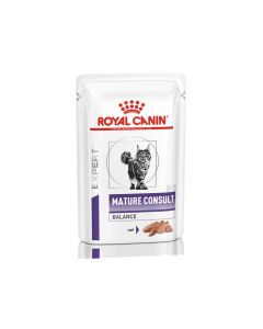 Royal Canin Mature Consult Balance Wet Senior Cat Food 48x85gm